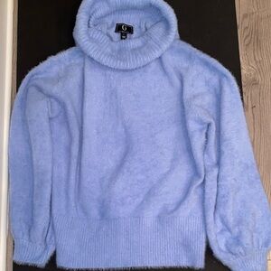 G by Giuliana Soft Blue Turtleneck Sweater